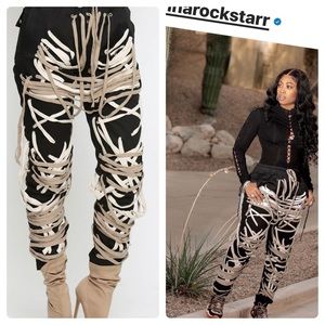*RESTOCKED* All Laced Up Unisex Stretch Jogger